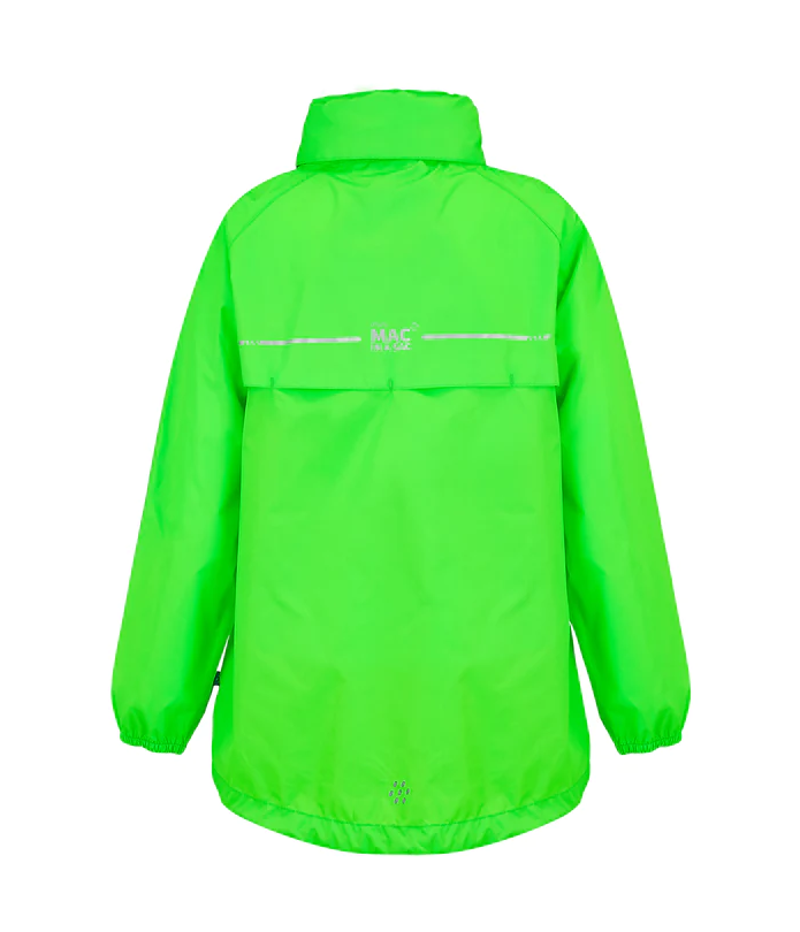 Mac In A Sac Origin 2 Kids Jacket - Neon Green-3